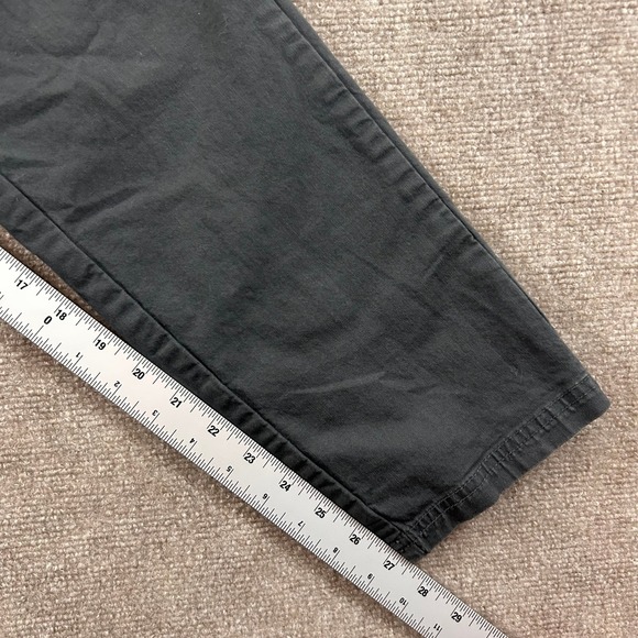 Pact Daily Twill Pants Womens Small Charcoal Gray Organic Cotton Stretch Relaxed - Picture 7 of 7